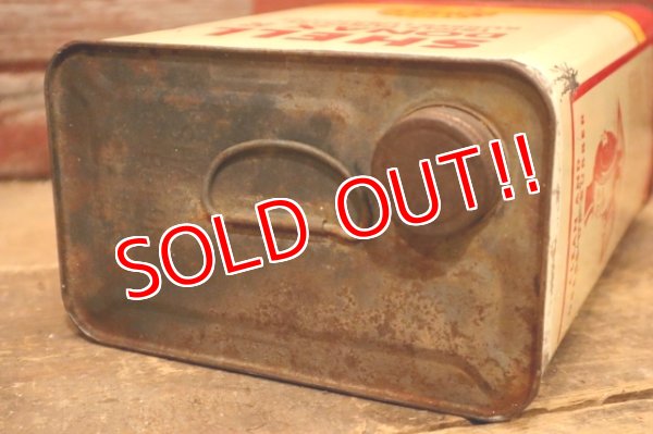 画像12: dp-240321-16 SHELL 1950's DONAX R ONE U.S. GALLON CAN