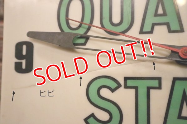 画像5: dp-240911-19 【JUNK】QUAKER STATE MOTOR OIL / 1960's Wall Clock