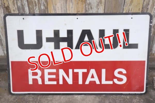 画像9: dp-240911-72 U-HAUL / 1990's W-side Metal Sign