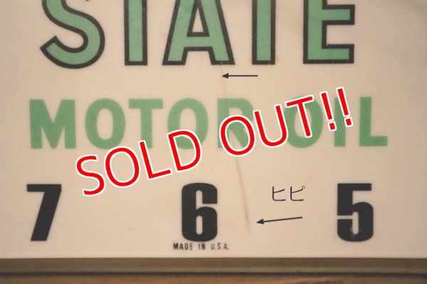 画像6: dp-240911-19 【JUNK】QUAKER STATE MOTOR OIL / 1960's Wall Clock