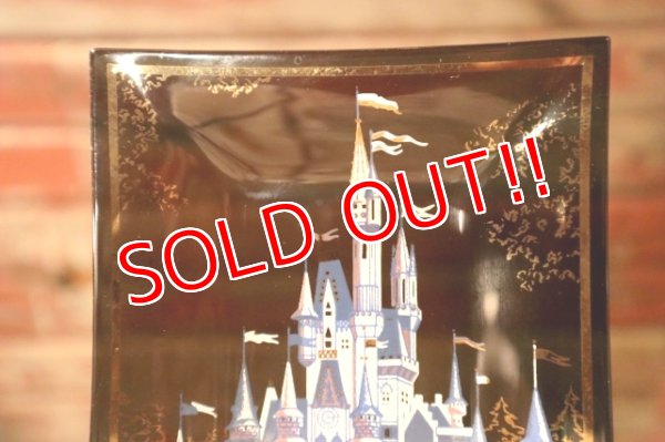 画像2: ct-240814-30 Walt Disney World / 1970's Souvenir Glass Tray