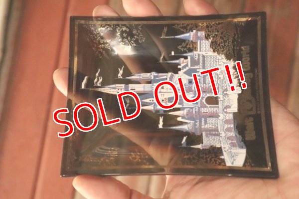 画像6: ct-240814-30 Walt Disney World / 1970's Souvenir Glass Tray