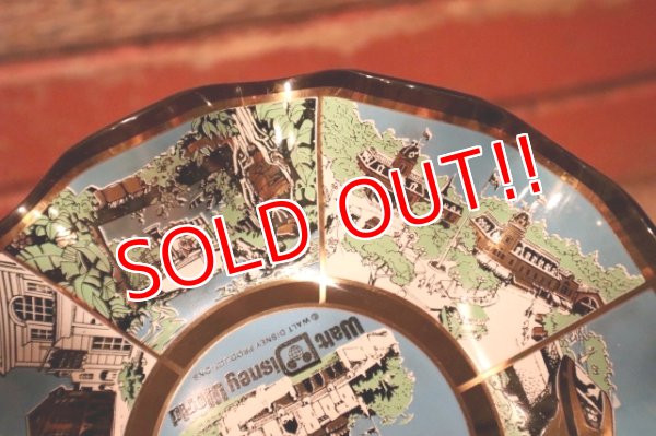 画像5: ct-240814-29 Walt Disney World / The Magic Kingdom 1970's Souvenir Glass Tray