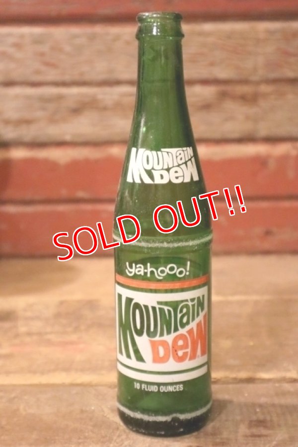 画像1: dk-035 Mountain Dew / 1970's 10 FL. OZ. Bottle
