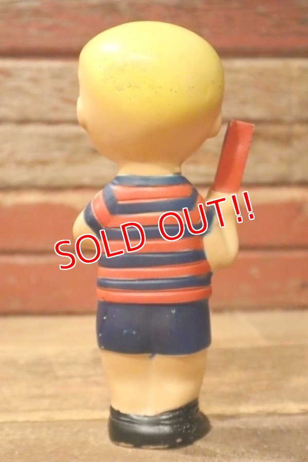 画像6: ct-240920-06 CLARK BAR BOY / 1960's Rubber Doll