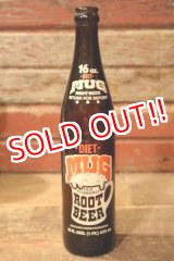 画像: dk-051 DIET MUG ROOT BEER / 1980's 16 FL.OZ Bottle