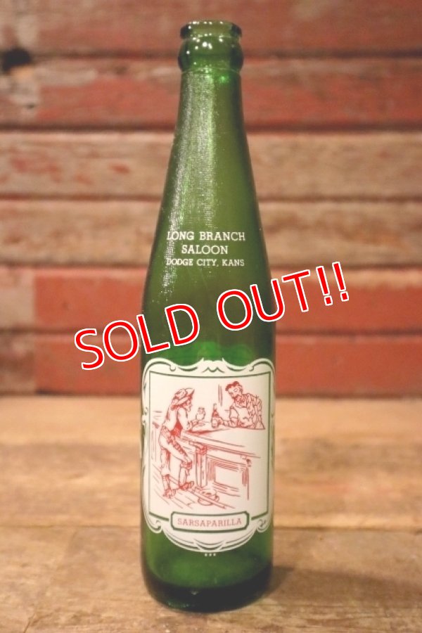 画像1: dk-049 LONG BRANCH SALOON / 1950's 10 FL.OZ Bottle