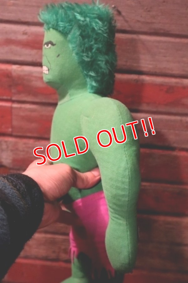 画像5: ct-241008-20 The Incredible Hulk / Knickerbocker 1978 Plush Doll