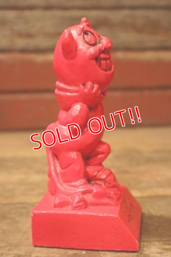 画像5: ct-241008-98 PAURA 1971 Red Devil Message Doll "THE DEVIL MADE ME DO IT"