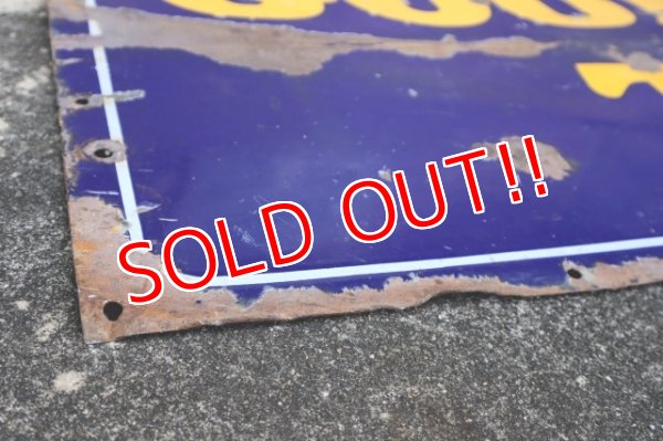 画像11: dp-240911-42 GOODYEAR TIRES / 1940's Porcelain Sign