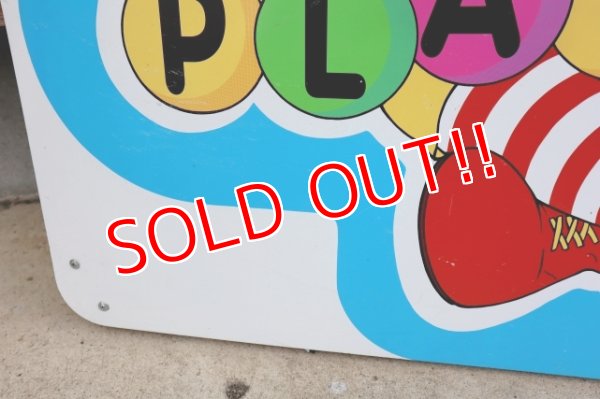 画像8: dp-240911-40 ※店頭ピックアップのみ McDonald's 1989 RONALD'S PLAYPLACE Sign