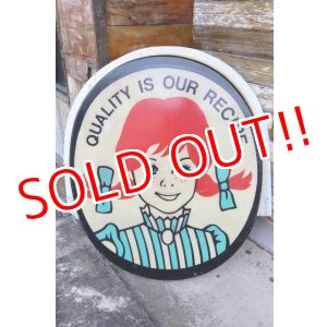 画像: dp-240911-26 ※店頭ピックアップのみ WENDY'S 〜1990's Store Sign