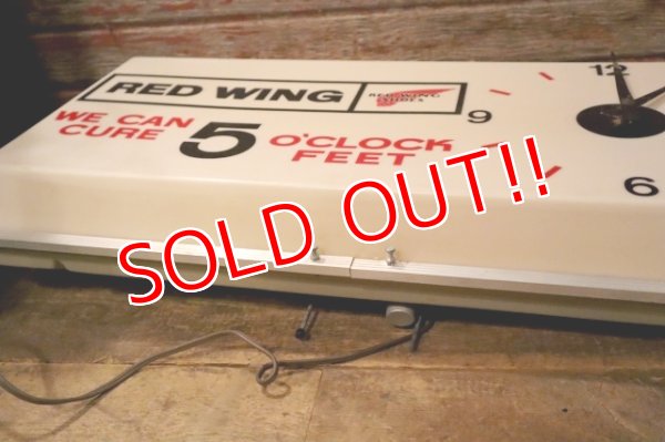 画像11: dp-240911-20 RED WING SHOE / Vintage Lighted Clock