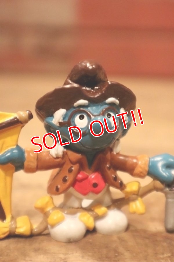 画像2: ct-241008-68 Smurf / 1984 "Benjamin Franklin" PVC Figure #20502