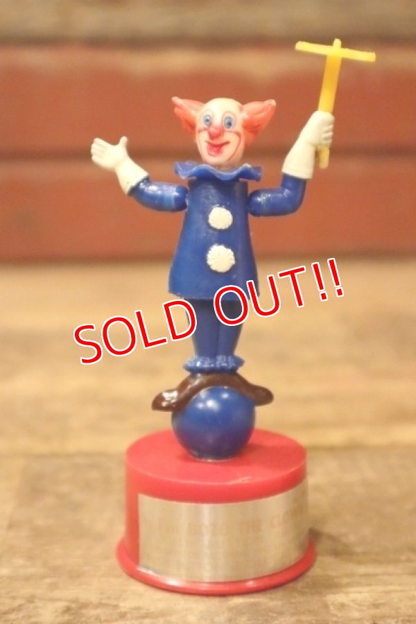画像1: ct-241008-15 Bozo the Clown / KOHNER BROS. 1960's Push Puppet