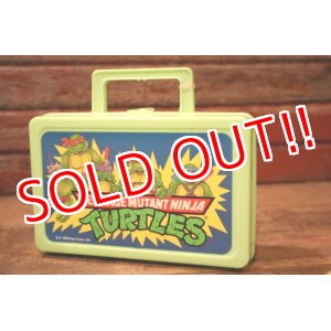 画像: ct-241008-05 TEENAGE MUTANT NINJA TURTLES (TMNT) / 1990 Plastic Lunch Box