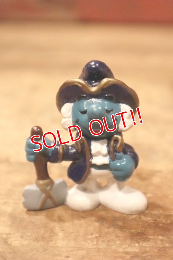 画像1: ct-241008-68 Smurf / 1984 "George Washington" PVC Figure #20505