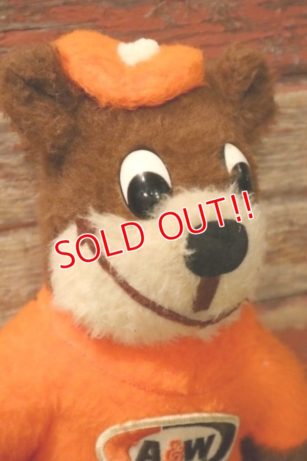 画像2: ct-241008-80 A&W Restaurant  / Great Root Bear 1960's-1970's Plush Doll