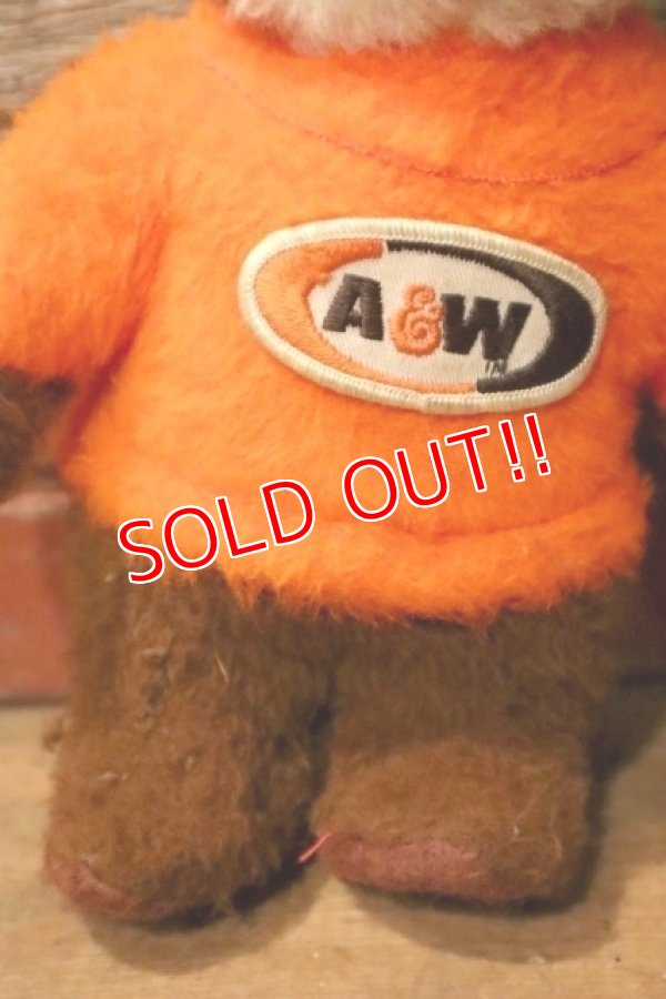 画像3: ct-241008-80 A&W Restaurant  / Great Root Bear 1960's-1970's Plush Doll