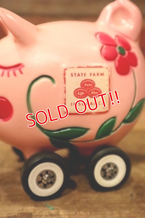 画像4: ct-241008-85 STATE FARM INSURANCE / 1970's Piggy Bank