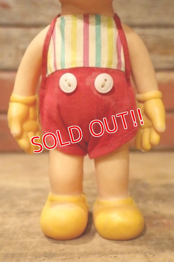 画像3: ct-241008-42 Mickey Mouse / Sun Rubber 1950's Rubber Doll