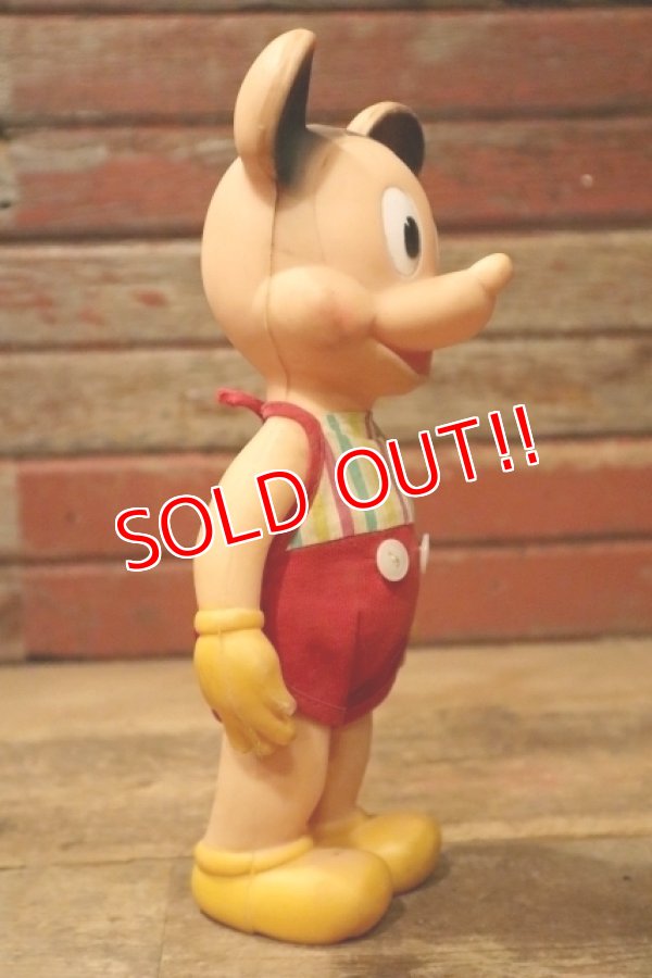 画像6: ct-241008-42 Mickey Mouse / Sun Rubber 1950's Rubber Doll