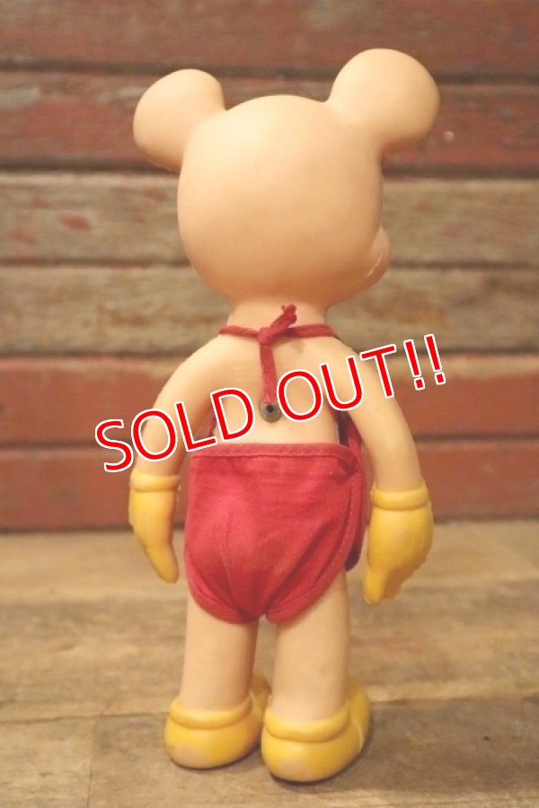 画像8: ct-241008-42 Mickey Mouse / Sun Rubber 1950's Rubber Doll