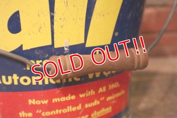 画像7: dp-241027-02 all / 1950's-1960's Laundry Detergent Galvanized Metal Bucket