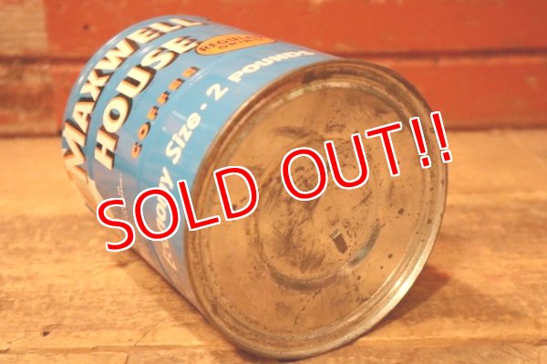 画像7: dp-241027-06 MAXWELL HOUSE COFFEE 1950's TIN CAN