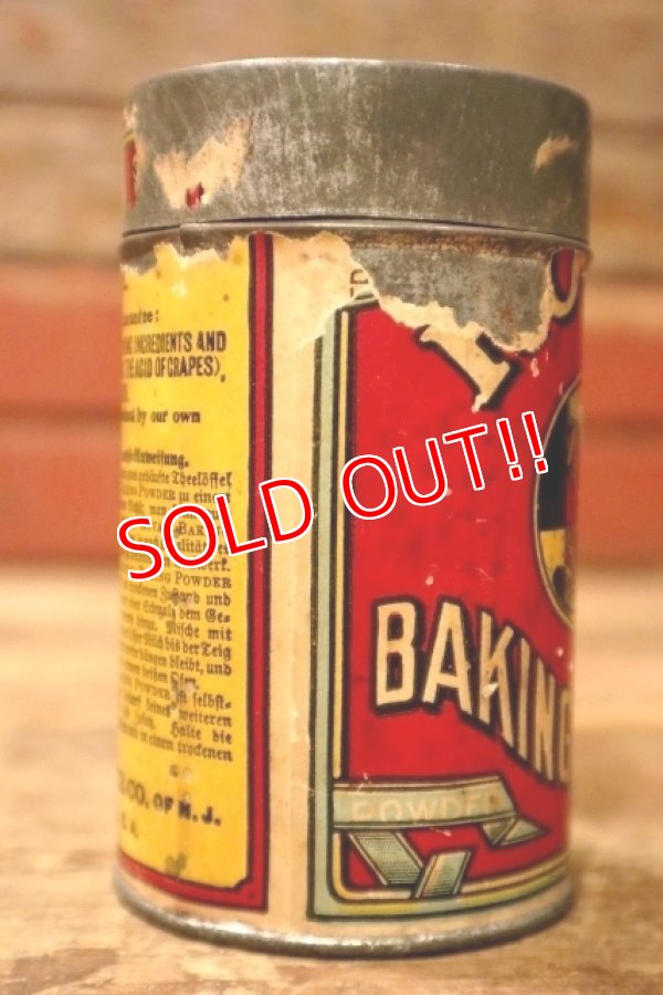 画像5: dp-241027-05 ROYAL 1910's-1920's BAKING POWDER TIN CAN