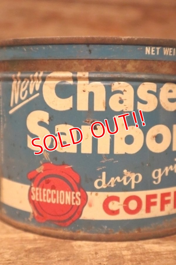 画像2: dp-241027-08 Chase & Sanborn COFFEE 1940's TIN CAN
