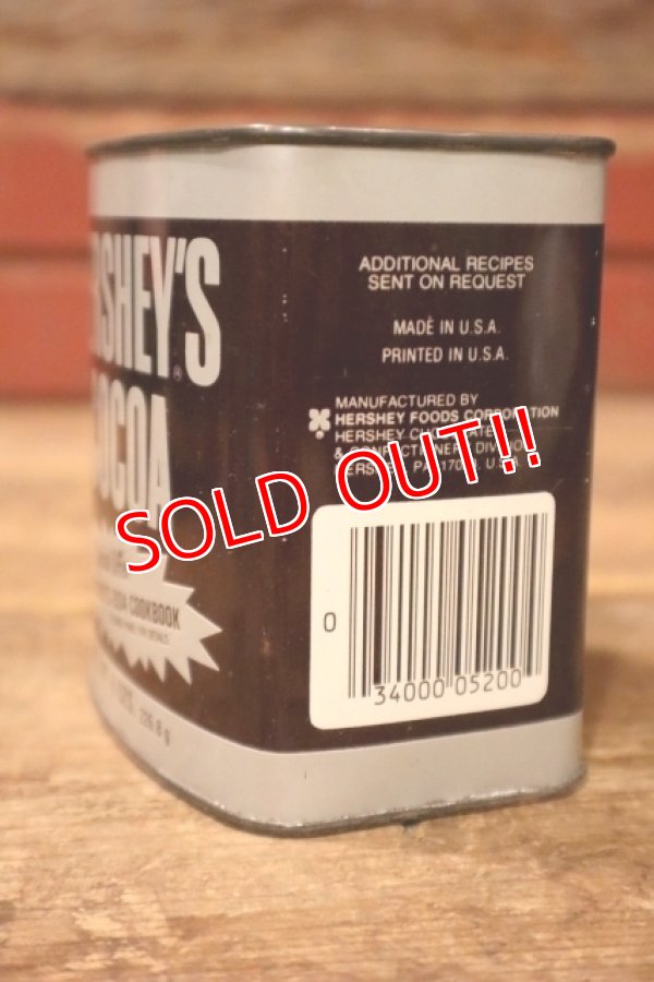 画像3: dp-241027-07 HERSHEY'S COCOA 1992 TIN CAN