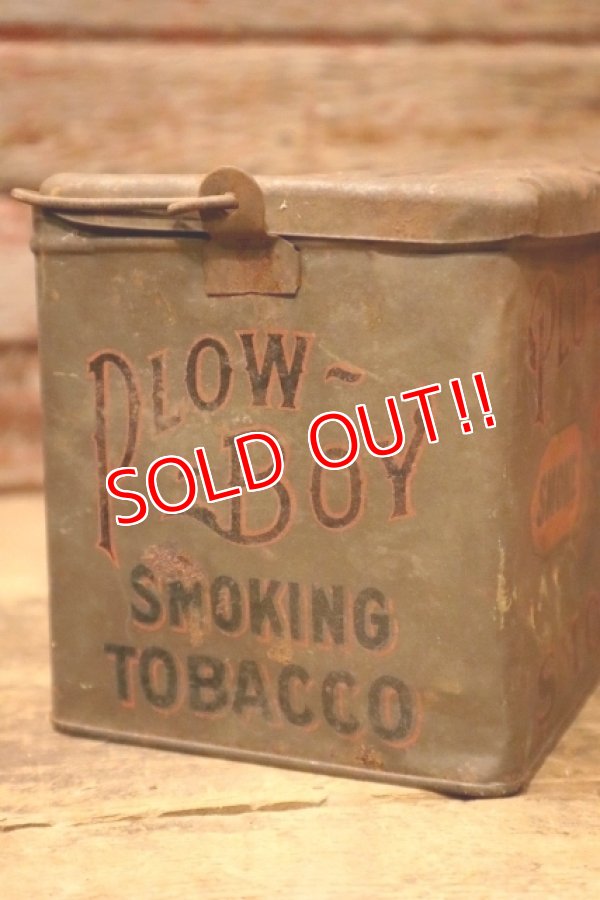 画像3: dp-241008-08 PLOW BOY SMOKING TOBACCO 1910's-1920's TIN BOX