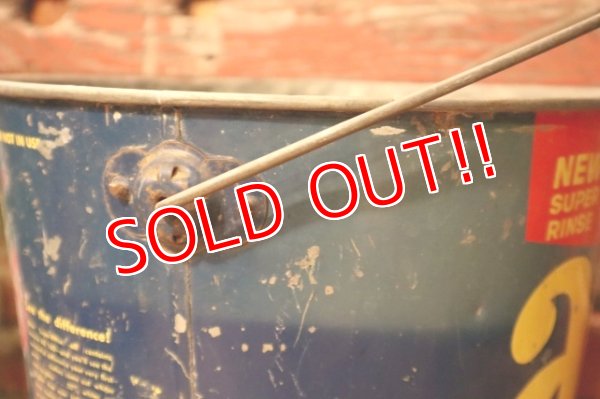 画像6: dp-241027-02 all / 1950's-1960's Laundry Detergent Galvanized Metal Bucket