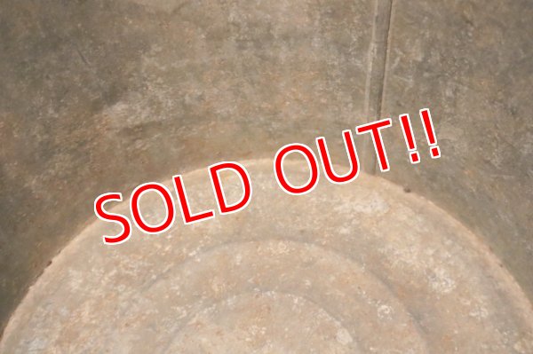 画像11: dp-241027-02 all / 1950's-1960's Laundry Detergent Galvanized Metal Bucket