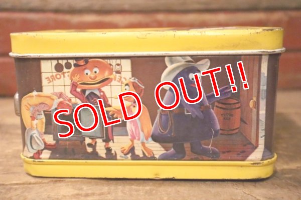 画像8: ct-241008-79 McDonald's / Aladdin 1980's Metal Lunchbox