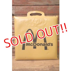 画像: dp-241008-04 McDonald's / 1980's〜 Vinyl Cushion