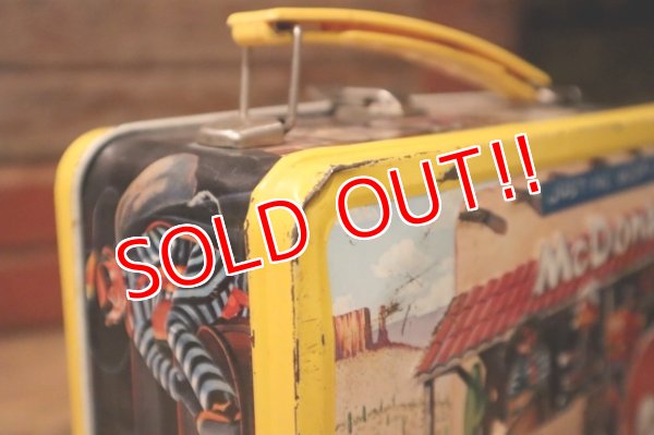 画像13: ct-241008-79 McDonald's / Aladdin 1980's Metal Lunchbox