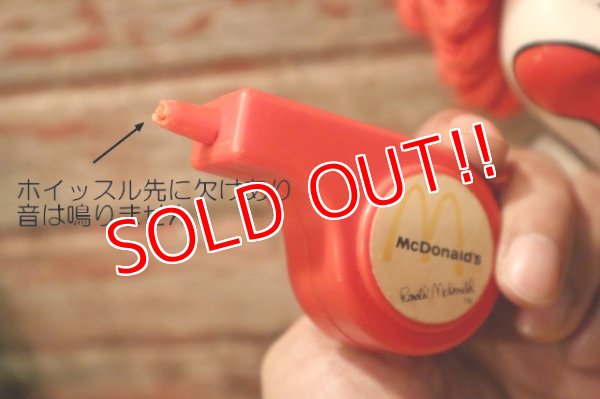 画像8: ct-241008-78 Ronald McDonald / Hasbro 1978 Whistle Doll