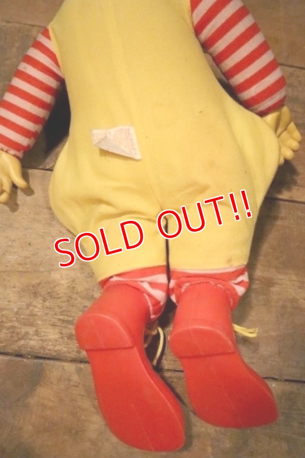 画像14: ct-241008-78 Ronald McDonald / Hasbro 1978 Whistle Doll