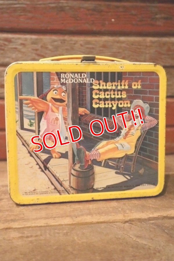 画像6: ct-241008-79 McDonald's / Aladdin 1980's Metal Lunchbox