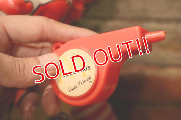 画像7: ct-241008-78 Ronald McDonald / Hasbro 1978 Whistle Doll