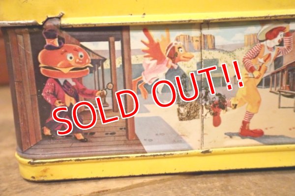 画像11: ct-241008-79 McDonald's / Aladdin 1980's Metal Lunchbox