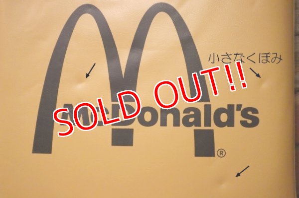 画像2: dp-241008-04 McDonald's / 1980's〜 Vinyl Cushion
