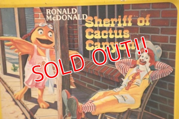 画像7: ct-241008-79 McDonald's / Aladdin 1980's Metal Lunchbox