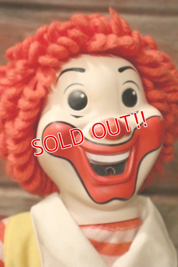 画像2: ct-241008-78 Ronald McDonald / Hasbro 1978 Whistle Doll