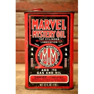画像: dp-241027-16 MARVEL MYSTERY OIL / ADD TO GAS AND OIL 1 U.S. QUART Can