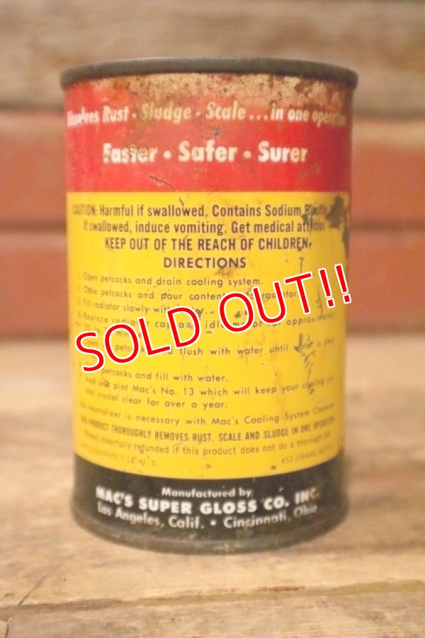 画像4: dp-241027-18 MAC'S COOLING SYSTEM CLEANSER 1400 CAN