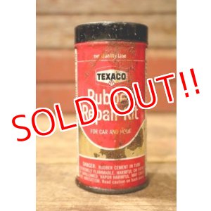 画像: dp-241027-22 TEXACO / 1970's Rubber Repair Kit Can