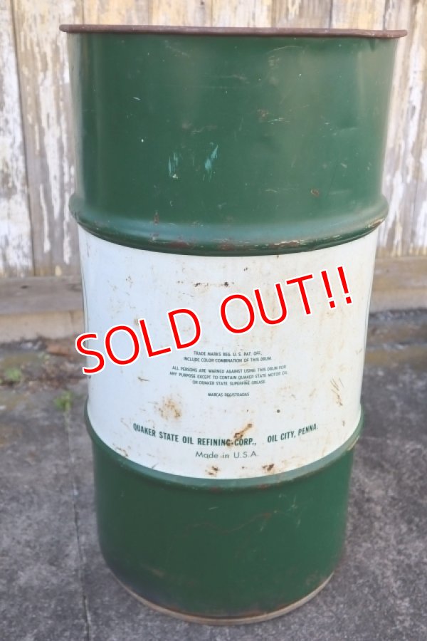 画像5: dp-240718-09 QUAKER STATE / 1980's DEXRON FLUID II 16 U.S. GALLONS CAN